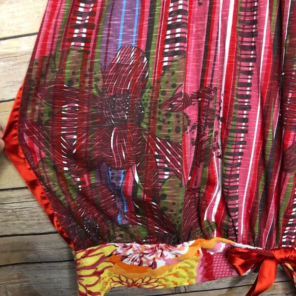 Desigual Sequin and Floral Design Sleeveless Top - Picture 4 of 8